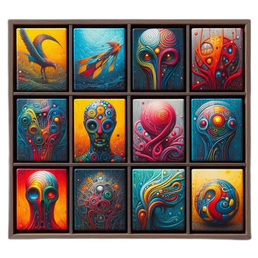 mask, concept art, fantasy art, comic book art transparent PNG cut-out
