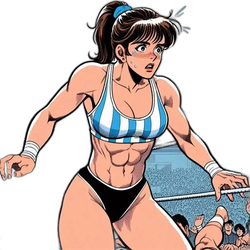 comic book art, cartoon, anime, concept art transparent PNG cut-out