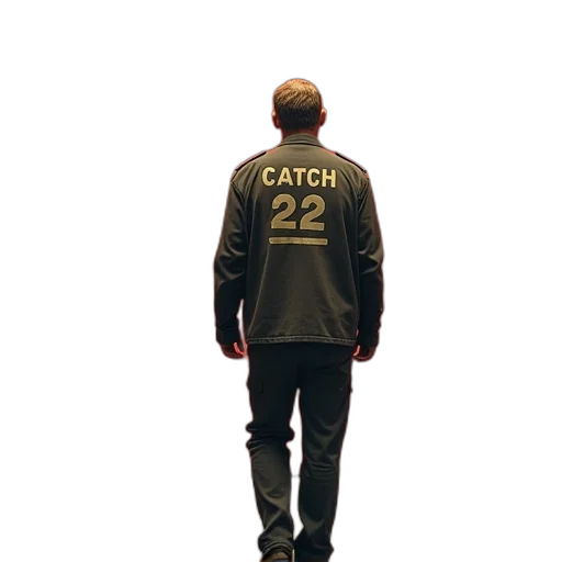 jacket, staff, concept art, photorealistic transparent PNG cut-out