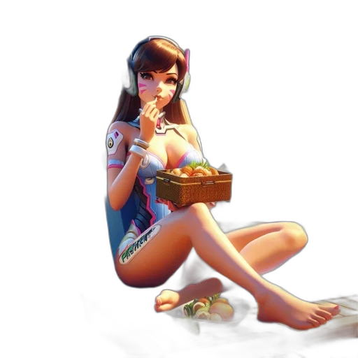 food, jewelry, dress, concept art transparent PNG cut-out