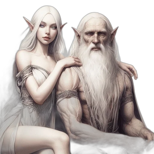 fantasy art, concept art, photorealistic, pixel art transparent PNG cut-out