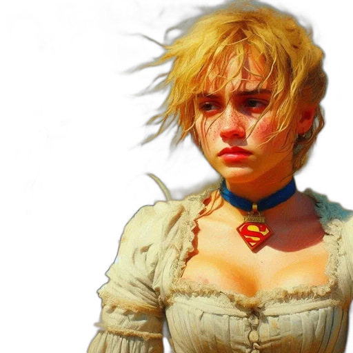 face, dress, photorealistic, concept art transparent PNG cut-out