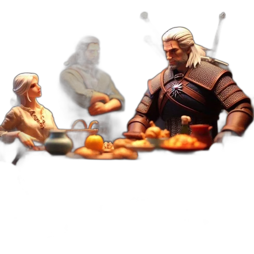 food, staff, weapon, crown transparent PNG cut-out