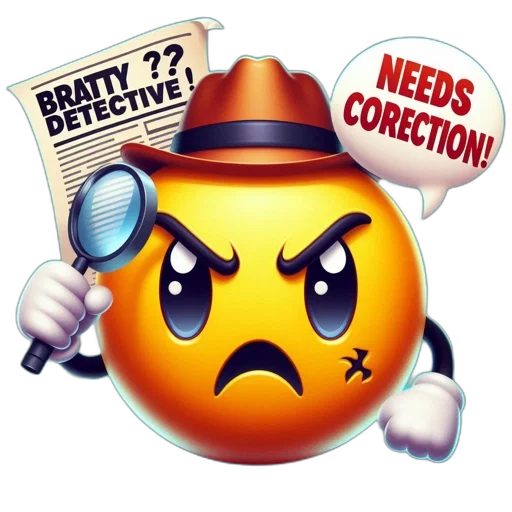 cartoon, detective, emoji, dressed transparent PNG cut-out
