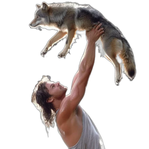 animal, creature, photorealistic, concept art transparent PNG cut-out