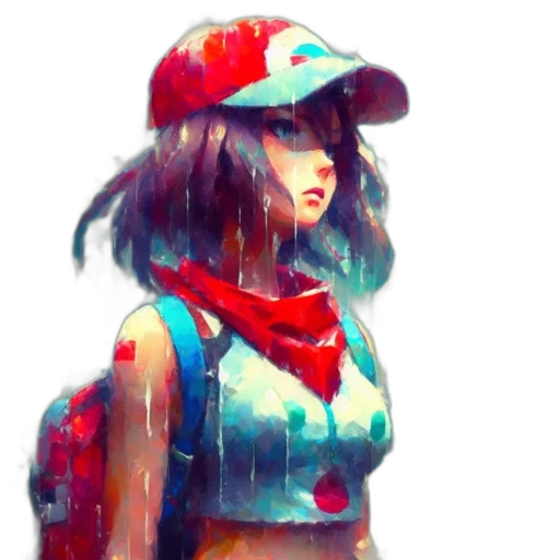 hat, dress, face, robot transparent PNG cut-out