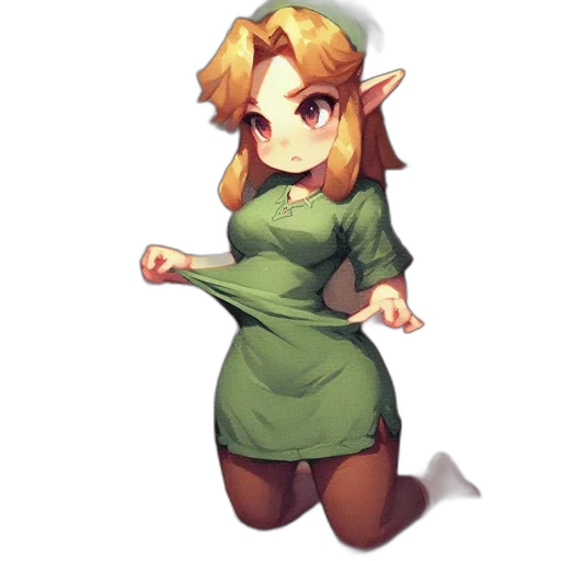 staff, dress, animal, weapon transparent PNG cut-out