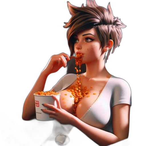 food, concept art, 3d render, fantasy art transparent PNG cut-out
