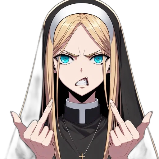 staff, anime, pixel art, cartoon transparent PNG cut-out