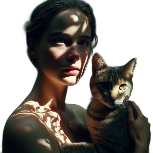 jewelry, animal, face, dress transparent PNG cut-out