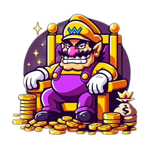 crown, pixel art, concept art, 3d render transparent PNG cut-out