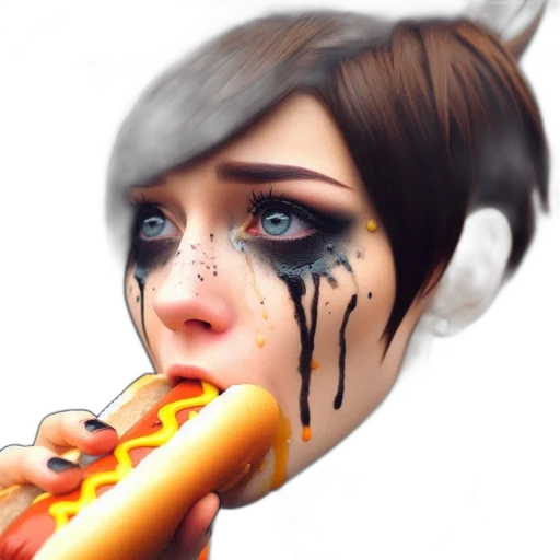 weapon, food, face, staff transparent PNG cut-out