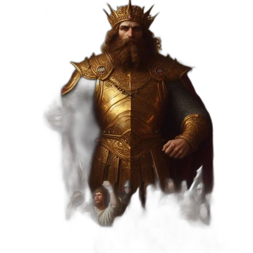 sword, crown, staff, dragon transparent PNG cut-out