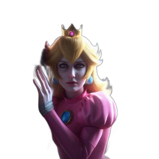 crown, face, dress, concept art transparent PNG cut-out
