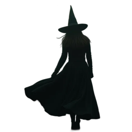 dress, hat, staff, mask transparent PNG cut-out