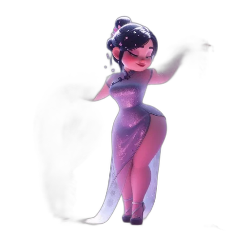 dress, staff, mask, concept art transparent PNG cut-out