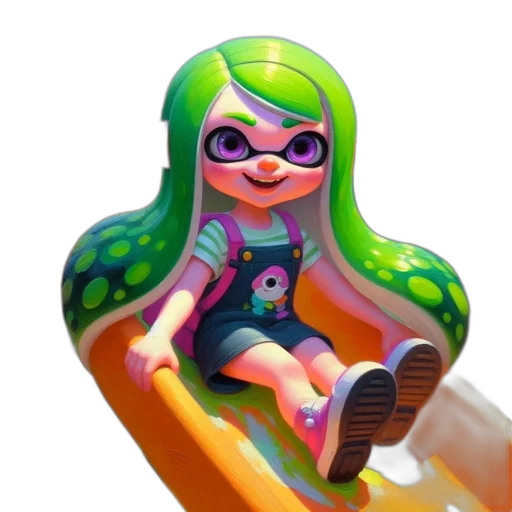 dress, weapon, hair, face transparent PNG cut-out