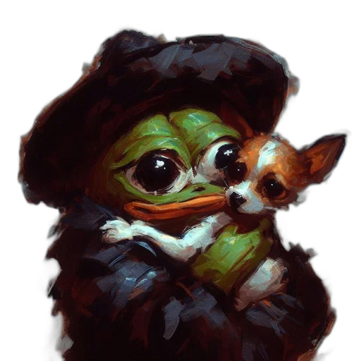 creature, animal, face, hat transparent PNG cut-out