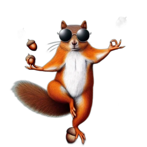 staff, animal, concept art, 3d render transparent PNG cut-out