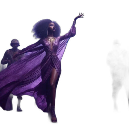 dress, concept art, fantasy art, comic book art transparent PNG cut-out