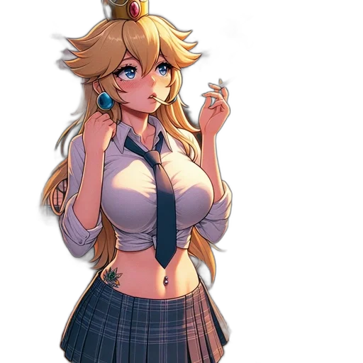 dress, staff, weapon, jacket transparent PNG cut-out