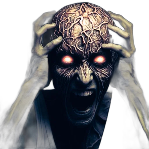 mask, face, robot, creature transparent PNG cut-out