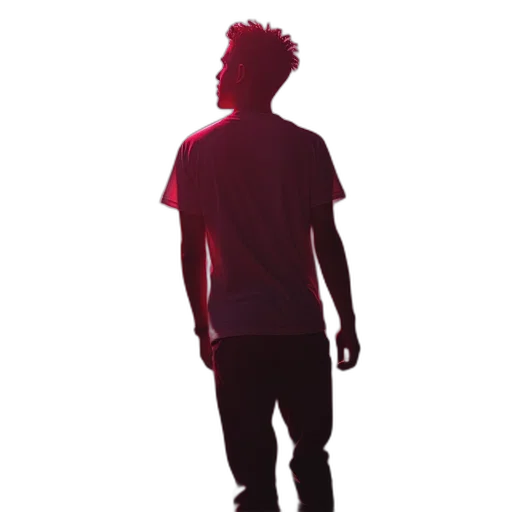 jacket, staff, creature, face transparent PNG cut-out