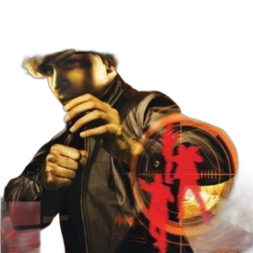 jacket, weapon, hat, staff transparent PNG cut-out