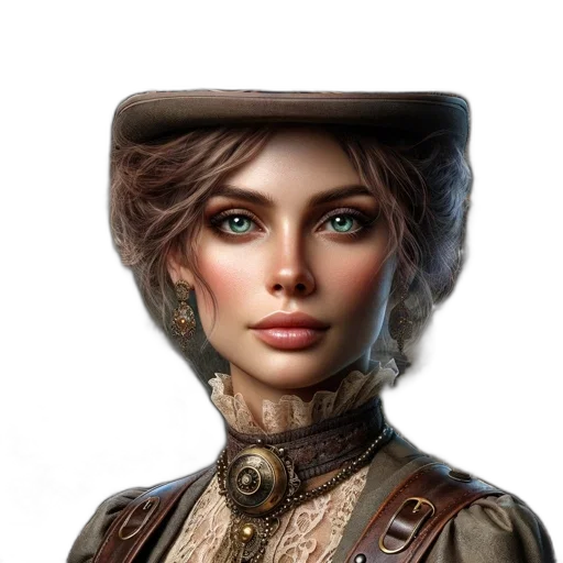 hat, face, staff, crown transparent PNG cut-out