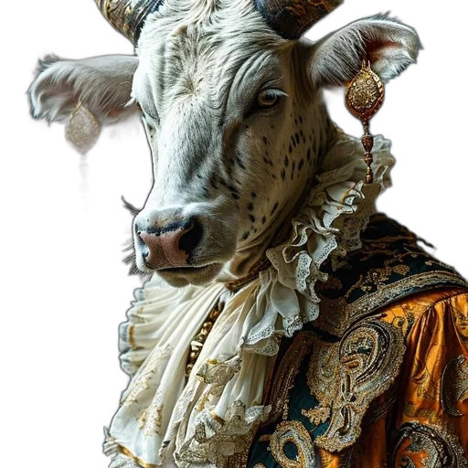 animal, mask, crown, jewelry transparent PNG cut-out