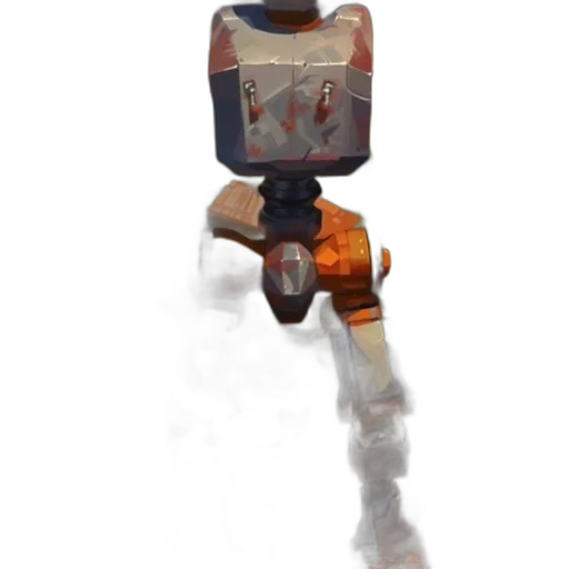 robot, staff, weapon, sword transparent PNG cut-out