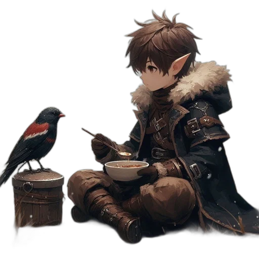food, weapon, dragon, staff transparent PNG cut-out