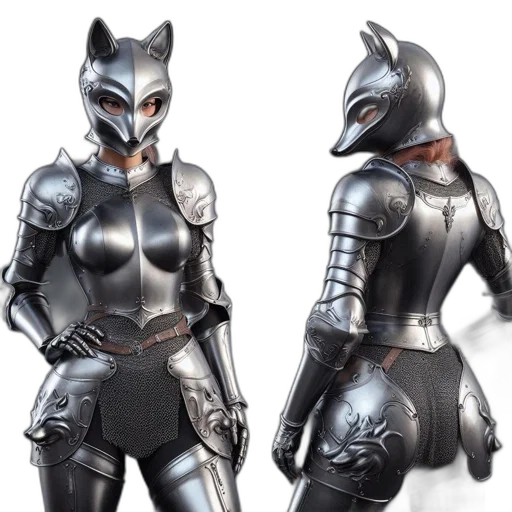 mask, concept art, 3d render, fantasy art transparent PNG cut-out
