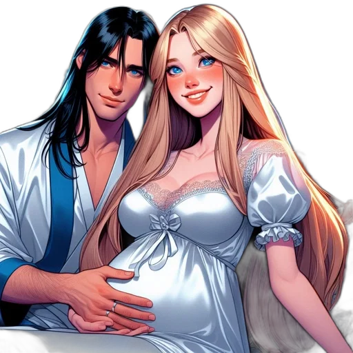 comic book art, fantasy art, concept art, cartoon transparent PNG cut-out