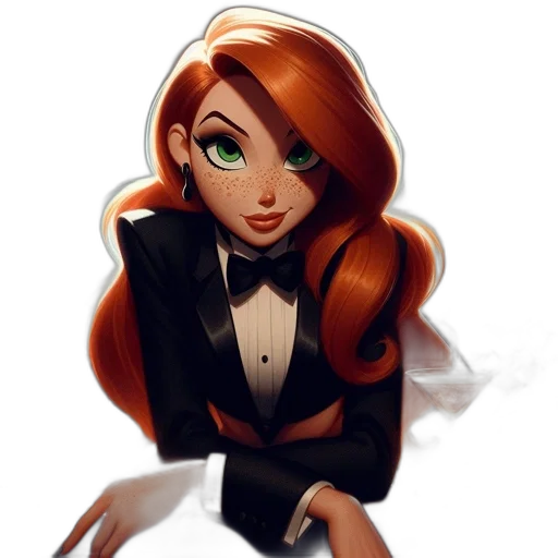 dress, staff, jewelry, cartoon transparent PNG cut-out