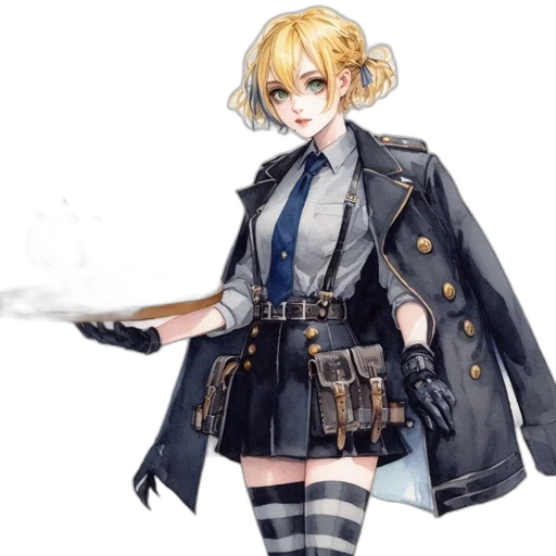 weapon, staff, jacket, sword transparent PNG cut-out