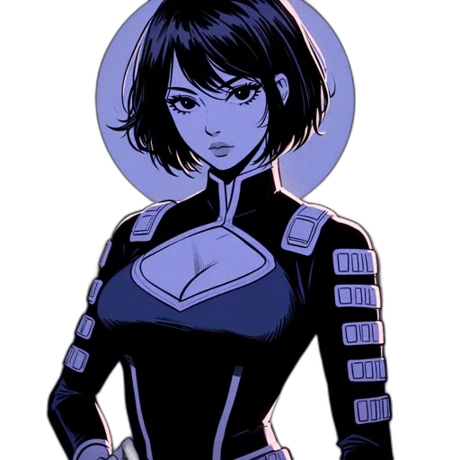 robot, jacket, dress, staff transparent PNG cut-out