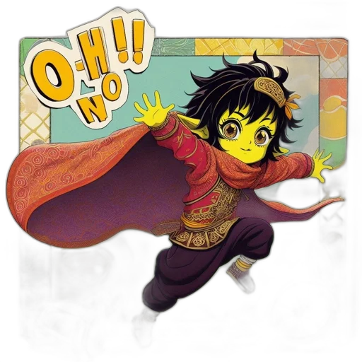 comic book art, concept art, fantasy art, pixel art transparent PNG cut-out