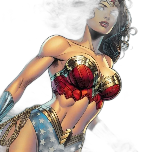 comic book art, concept art, fantasy art, photorealistic transparent PNG cut-out
