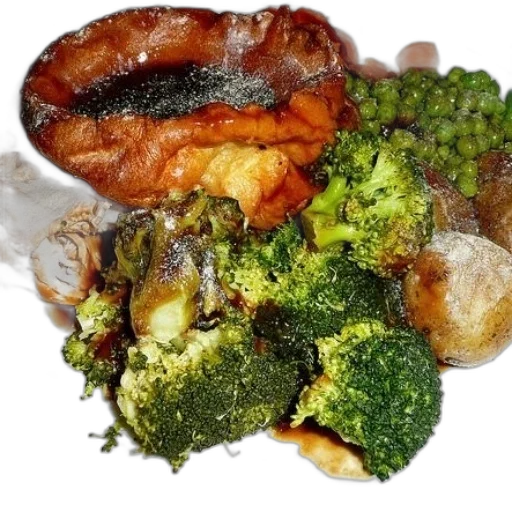 food, crown, photorealistic, plate transparent PNG cut-out