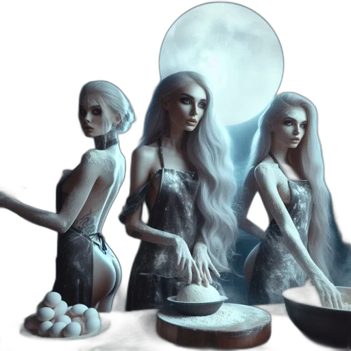 dress, jewelry, fantasy art, concept art transparent PNG cut-out