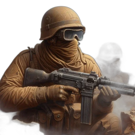 weapon, mask, staff, concept art transparent PNG cut-out