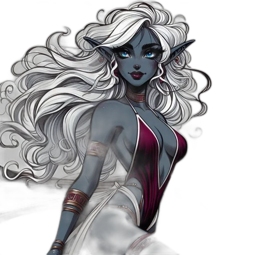 fantasy art, concept art, comic book art, pixel art transparent PNG cut-out