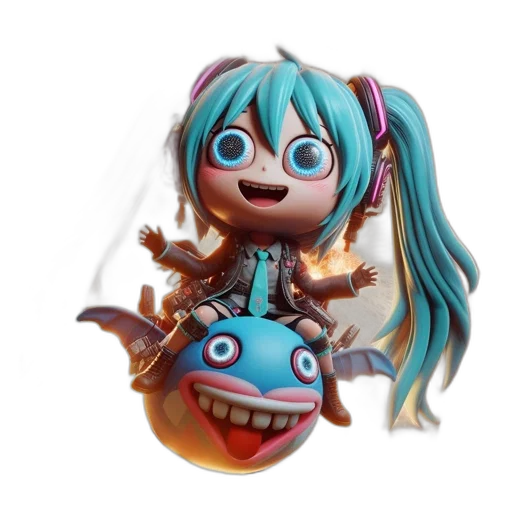 creature, staff, dragon, weapon transparent PNG cut-out