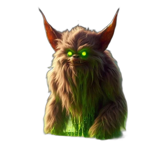 creature, animal, staff, dragon transparent PNG cut-out