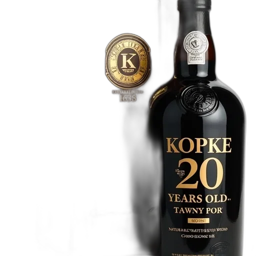 bottle, kopke, years, old transparent PNG cut-out