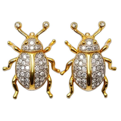 jewelry, crown, pair, diamond transparent PNG cut-out