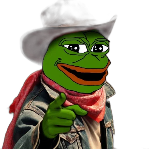 hat, weapon, green, frog transparent PNG cut-out