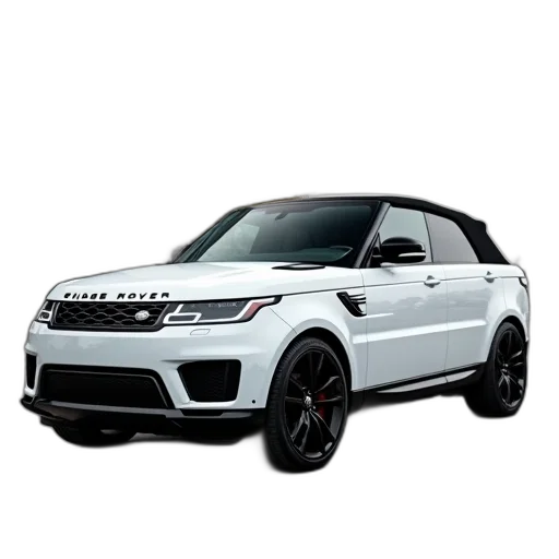 car, 3d render, photorealistic, white transparent PNG cut-out