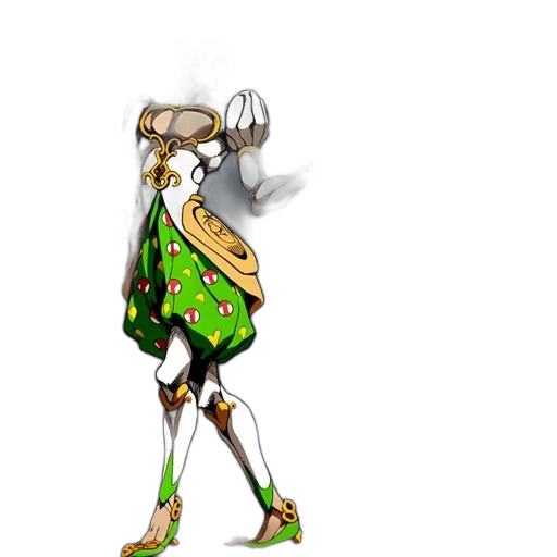 dress, animal, staff, mask transparent PNG cut-out